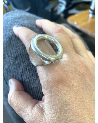 LG - ROMY silver - ring LARGE