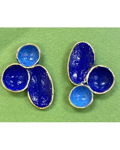 DH blue sEode2 - earrings