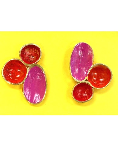 DH fuchsia sEode 2 - earrings