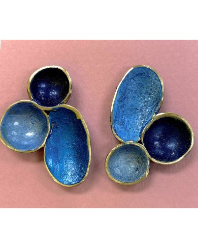 DH blue sEode2/ - earrings