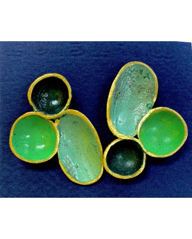 DH green sEode2 - earrings