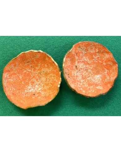 DH orange sEode3 - earrings