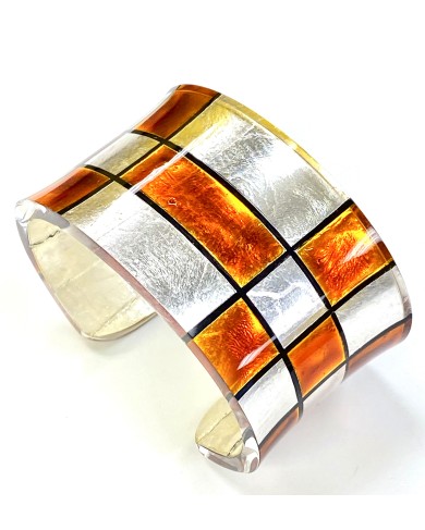 LG - DAMIER caramel - XXL CUFF