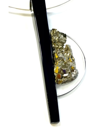 LG - NATURAL STONE PYRITE - pendant