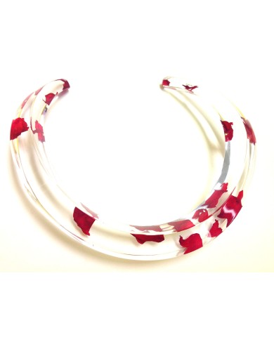 LG - ROSE - necklace Elegance