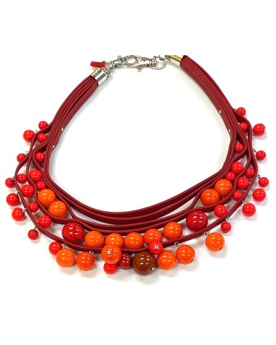 KLA-Murano pearls red