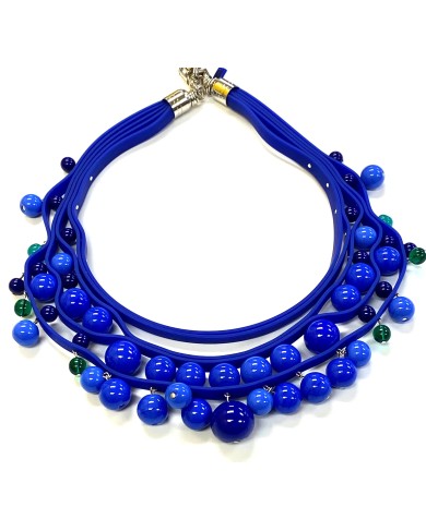 KLA-Murano pearls cobalt