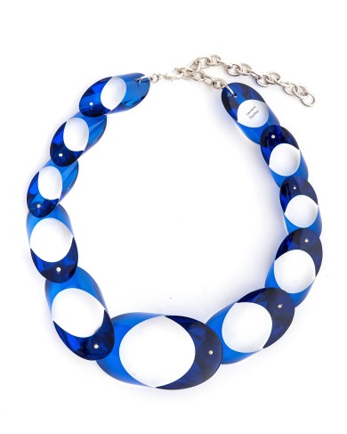 LG - OVAL blue - necklace
