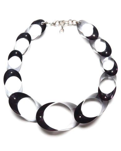 LG - OVAL black - necklace