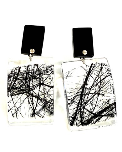 LG - LOSANGE black threads...