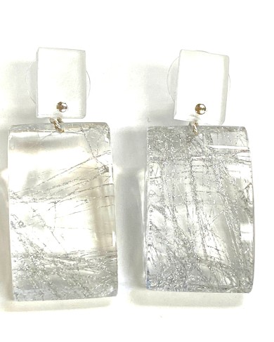 LG - LOSANGE silver threads...