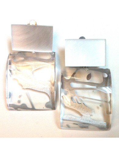 LG - STRIER silver - earrings