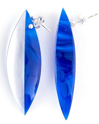 LG - Icy lapis - earrings