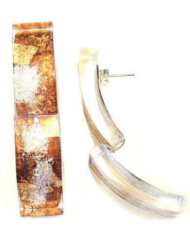 LG - SEGMENTS Klimt - earrings