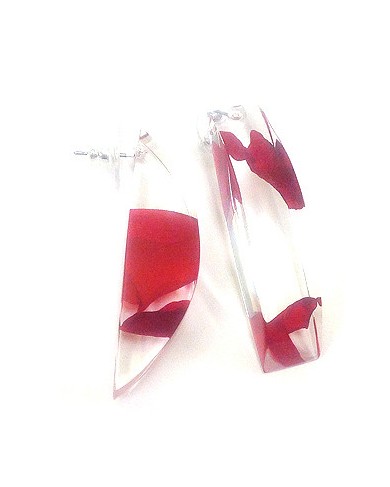 LG - ROSE - earrings  Elegance