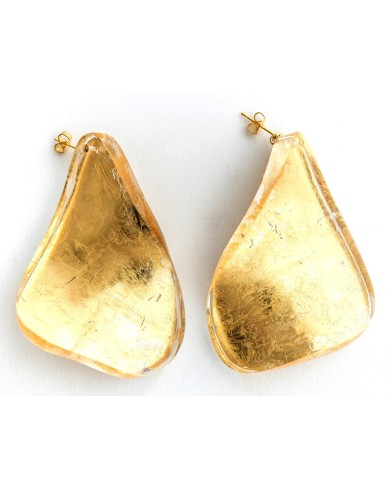 LG - PETALE gold - earrings