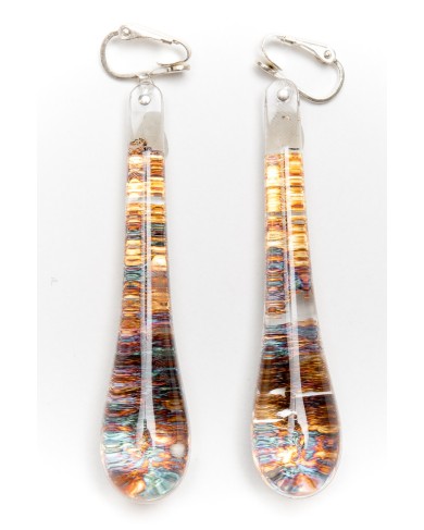 LG - TEARS copper - earrings
