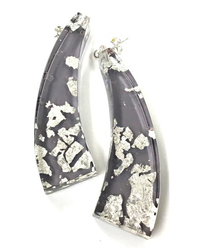 LG - SPIRALE silver - earrings