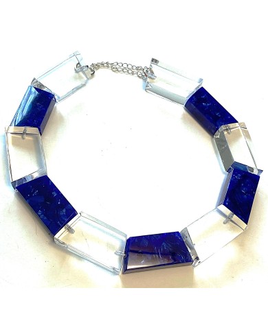 LG - PIANO blue - necklace