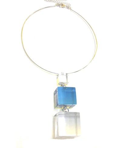 LG - CUBES Dior blue - pendant