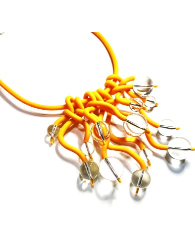 SC Club Med orange - necklace