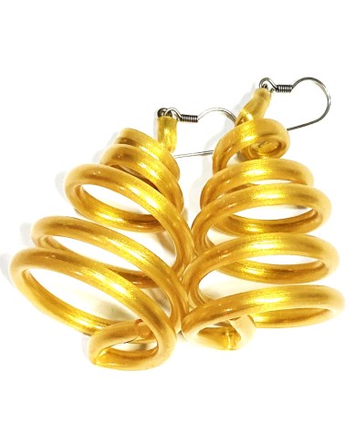 SC Spring earrings - gold