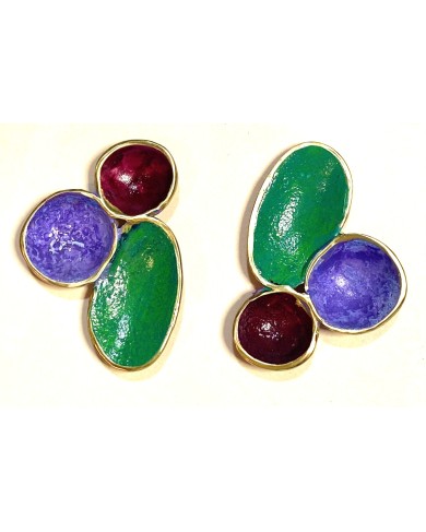 DH green sEode2 - earrings