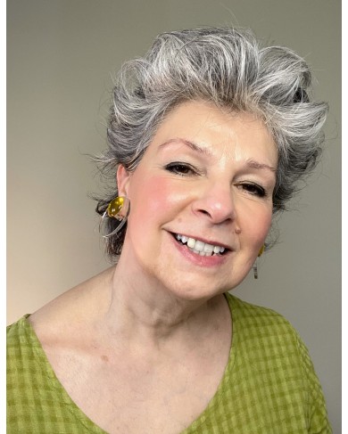 LG - BAKARA yellow - earrings CLIP