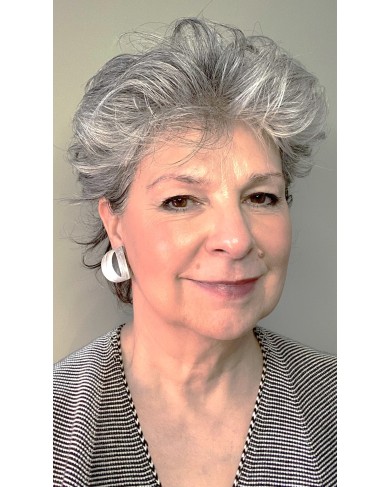 LG - FEUILLE silver post - earrings