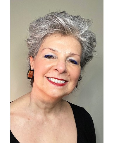 LG - ORNELLA red clip - earrings