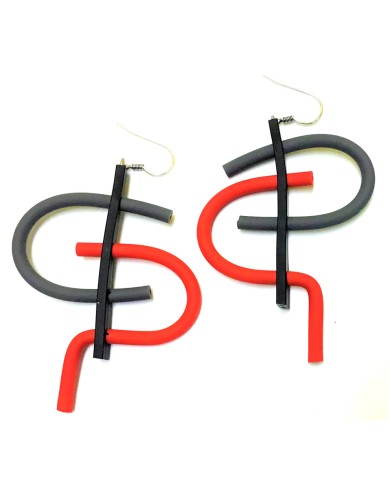 SC Tag - red/matte grey/blk