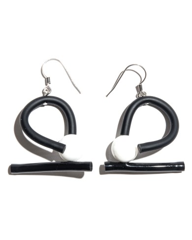 SC Tori earrings - blk/white