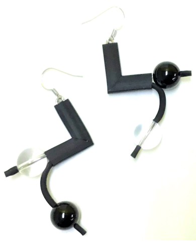 SC Tui earrings - black/blk...
