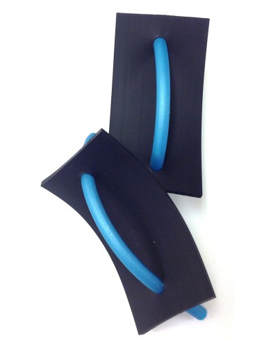 SC Voile earrings - aqua...