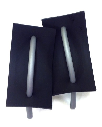 SC Voile earrings - grey