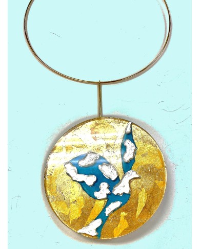 LG Magritte (pendant + brooch)