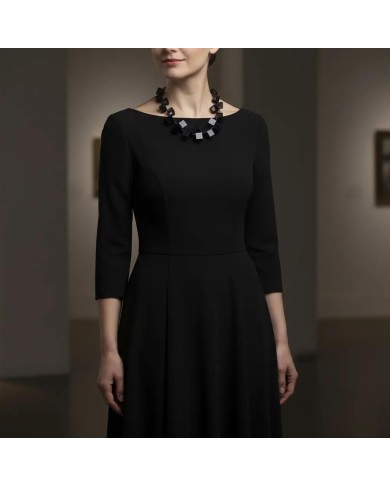 LG - CUBES black - necklace