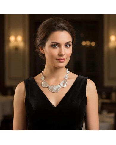 LG - OCEAN silver - necklace