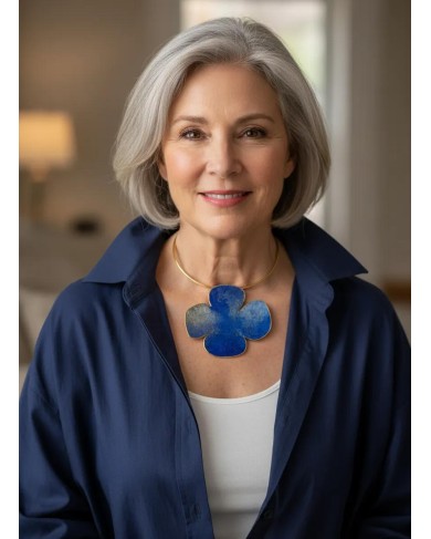 DH blue BLUME - pendant 1