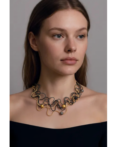 SGP LIANE Pearls black/gold