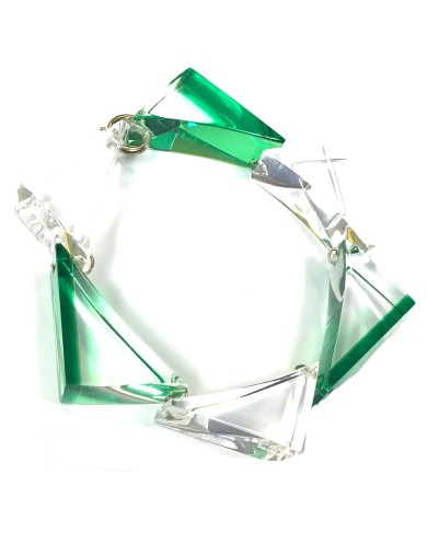 LG - TRIANGLE green - bracelet