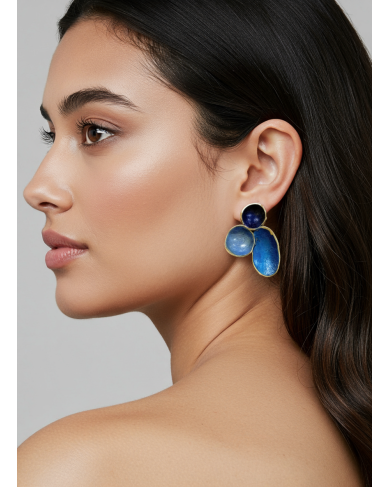 DH blue sEode2/ - earrings