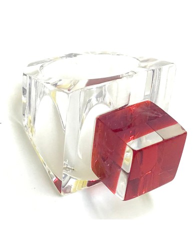 LG - CUBES red - ring
