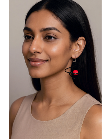 SC Zig Zag - black/red