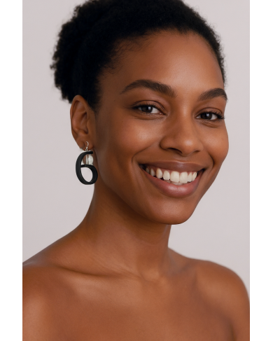 SC Virgule earrings -...