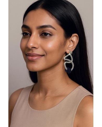 SGP Primavera black earrings