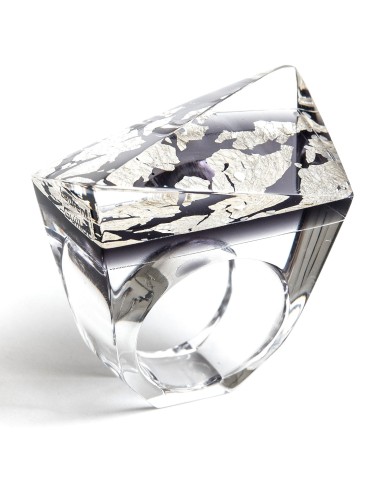 LG - Diago ring - silver
