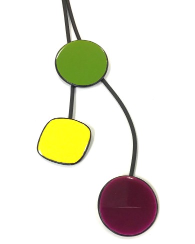 TJ 7A1 - olive/yellow/orchid