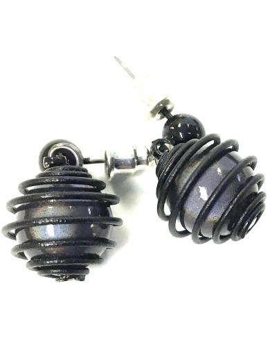 SGP Planets grey earrings