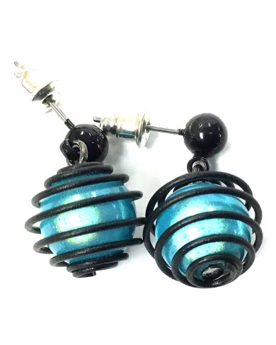 SGP Planets turquoise earrings